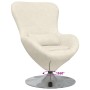 Sillón huevo Crema 63 x 73 x 90 cm Terciopelo en Sillones | Comprar online en Foru.es