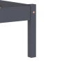 Estructura de cama de madera maciza de pino gris 160x200 cm de vidaXL, Camas y somieres - Ref: Foro24-283200, Precio: 100,64 ...