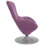 Sillón huevo Morado 63 x 73 x 90 cm Terciopelo en Sillones | Comprar online en Foru.es