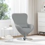 Sillón huevo Gris Claro 63 x 73 x 90 cm tela en Sillones | Comprar online en Foru.es