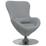 Sillón huevo Gris Claro 63 x 73 x 90 cm tela en Sillones | Comprar online en Foru.es