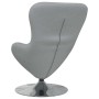 Sillón huevo Gris Claro 63 x 73 x 90 cm tela en Sillones | Comprar online en Foru.es