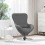 Sillón huevo Gris oscuro 63 x 73 x 90 cm tela en Sillones | Comprar online en Foru.es