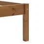 Honey brown pine solid wood bed frame 180x200 cm by vidaXL, Beds and slatted bases - Ref: Foro24-283213, Price: 150,22 €, Dis...