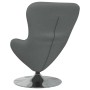 Sillón huevo Gris oscuro 63 x 73 x 90 cm tela en Sillones | Comprar online en Foru.es