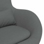 Sillón huevo Gris oscuro 63 x 73 x 90 cm tela en Sillones | Comprar online en Foru.es