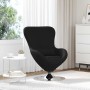 Sillón huevo Negro 63 x 73 x 90 cm tela en Sillones | Comprar online en Foru.es