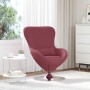 Sillón huevo Rojo vino 63 x 73 x 90 cm tela en Sillones | Comprar online en Foru.es