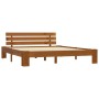 Estructura de cama madera maciza pino marrón miel 180x200 cm de vidaXL, Camas y somieres - Ref: Foro24-283183, Precio: 183,62...