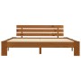 Estructura de cama madera maciza pino marrón miel 180x200 cm de vidaXL, Camas y somieres - Ref: Foro24-283183, Precio: 183,62...