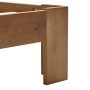 Estructura de cama madera maciza pino marrón miel 180x200 cm de vidaXL, Camas y somieres - Ref: Foro24-283183, Precio: 183,62...