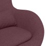 Sillón huevo Morado 63 x 73 x 90 cm tela en Sillones | Comprar online en Foru.es
