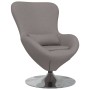 Sillón huevo Taupé 63 x 73 x 90 cm tela en Sillones | Comprar online en Foru.es