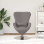 Sillón huevo Taupé 63 x 73 x 90 cm tela en Sillones | Comprar online en Foru.es