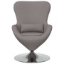 Sillón huevo Taupé 63 x 73 x 90 cm tela en Sillones | Comprar online en Foru.es