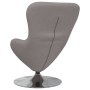 Sillón huevo Taupé 63 x 73 x 90 cm tela en Sillones | Comprar online en Foru.es