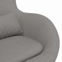 Sillón huevo Taupé 63 x 73 x 90 cm tela en Sillones | Comprar online en Foru.es