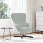 Sillón huevo Gris Claro 63 x 73 x 90 cm Terciopelo en Sillones | Comprar online en Foru.es