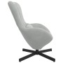 Sillón huevo Gris Claro 63 x 73 x 90 cm Terciopelo en Sillones | Comprar online en Foru.es