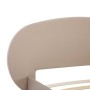 Estructura de cama de cuero sintético color capuchino 100x200cm de vidaXL, Camas y somieres - Ref: Foro24-285421, Precio: 143...