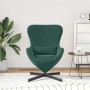 Sillón huevo Verde oscuro 63 x 73 x 90 cm Terciopelo en Sillones | Comprar online en Foru.es