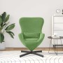 Sillón huevo Verde claro 63 x 73 x 90 cm Terciopelo en Sillones | Comprar online en Foru.es