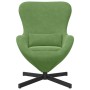 Sillón huevo Verde claro 63 x 73 x 90 cm Terciopelo en Sillones | Comprar online en Foru.es