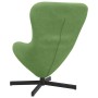 Sillón huevo Verde claro 63 x 73 x 90 cm Terciopelo en Sillones | Comprar online en Foru.es