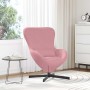Sillón huevo Rosa 63 x 73 x 90 cm Terciopelo en Sillones | Comprar online en Foru.es