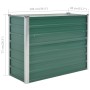 Arriate de jardín de acero galvanizado verde 100x40x77 cm de vidaXL, Maceteros y jardineras - Ref: Foro24-44853, Precio: 42,0...
