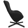 Sillón huevo Negro 63 x 73 x 90 cm Terciopelo en Sillones | Comprar online en Foru.es