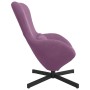 Sillón huevo Morado 63 x 73 x 90 cm Terciopelo en Sillones | Comprar online en Foru.es
