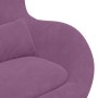 Sillón huevo Morado 63 x 73 x 90 cm Terciopelo en Sillones | Comprar online en Foru.es