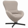 Sillón huevo Gris Claro 63 x 73 x 90 cm tela en Sillones | Comprar online en Foru.es