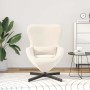 Sillón huevo Crema 63 x 73 x 90 cm tela en Sillones | Comprar online en Foru.es