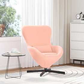 Sillón huevo Rosa 63 x 73 x 90 cm tela en Sillones | Comprar online en Foru.es