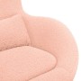 Sillón huevo Rosa 63 x 73 x 90 cm tela en Sillones | Comprar online en Foru.es