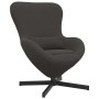 Sillón huevo Gris oscuro 63 x 73 x 90 cm tela en Sillones | Comprar online en Foru.es