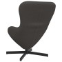 Sillón huevo Gris oscuro 63 x 73 x 90 cm tela en Sillones | Comprar online en Foru.es