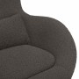 Sillón huevo Gris oscuro 63 x 73 x 90 cm tela en Sillones | Comprar online en Foru.es