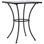 Mesa de mosaico para cafetería cerámica azul y blanco 60 cm de vidaXL, Mesas de jardín - Ref: Foro24-46706, Precio: 113,06 €,...