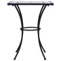 Mesa de mosaico para cafetería cerámica azul y blanco 60 cm de vidaXL, Mesas de jardín - Ref: Foro24-46706, Precio: 101,37 €,...