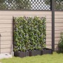Macetero de Jardín 3 pcs Marrón 120 x 40 x 125,5 cm Acero en Macetas y jardineras | Comprar online en Foru.es