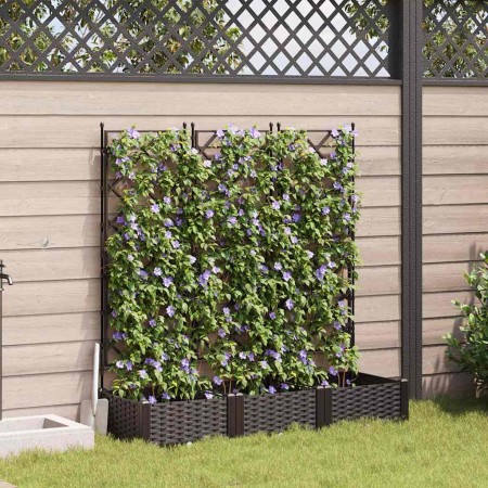 Macetero de Jardín 3 pcs Marrón 120 x 40 x 125,5 cm Acero en Macetas y jardineras | Comprar online en Foru.es