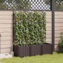 Macetero de Jardín 3 pcs Marrón 120 x 40 x 143 cm Acero en Macetas y jardineras | Comprar online en Foru.es