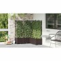 Macetero de Jardín 5 pcs Marrón 120 x 120 x 143 cm Acero en Macetas y jardineras | Comprar online en Foru.es