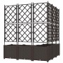 Macetero de Jardín 5 pcs Marrón 120 x 120 x 143 cm Acero en Macetas y jardineras | Comprar online en Foru.es