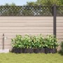 Macetero de Jardín 4 pcs Marrón Acero en Macetas y jardineras | Comprar online en Foru.es