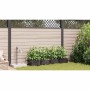 Macetero de Jardín 4 pcs Marrón Acero en Macetas y jardineras | Comprar online en Foru.es