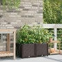 Macetero de Jardín 2 pcs Marrón Acero en Macetas y jardineras | Comprar online en Foru.es